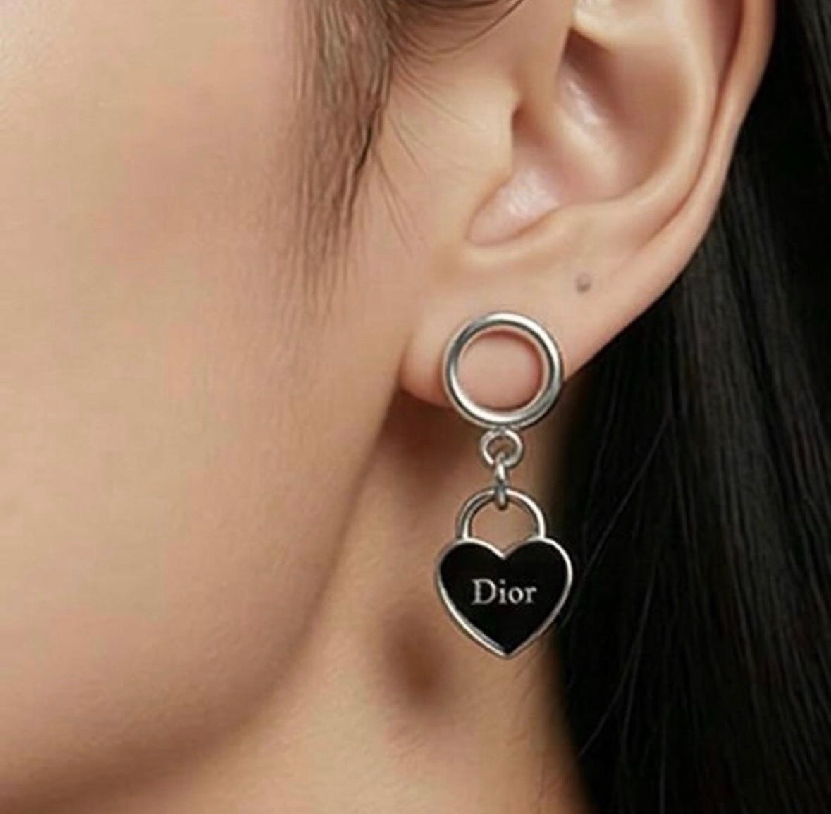 Upcycled Dior, Prada, Versace, & YSL Earrings