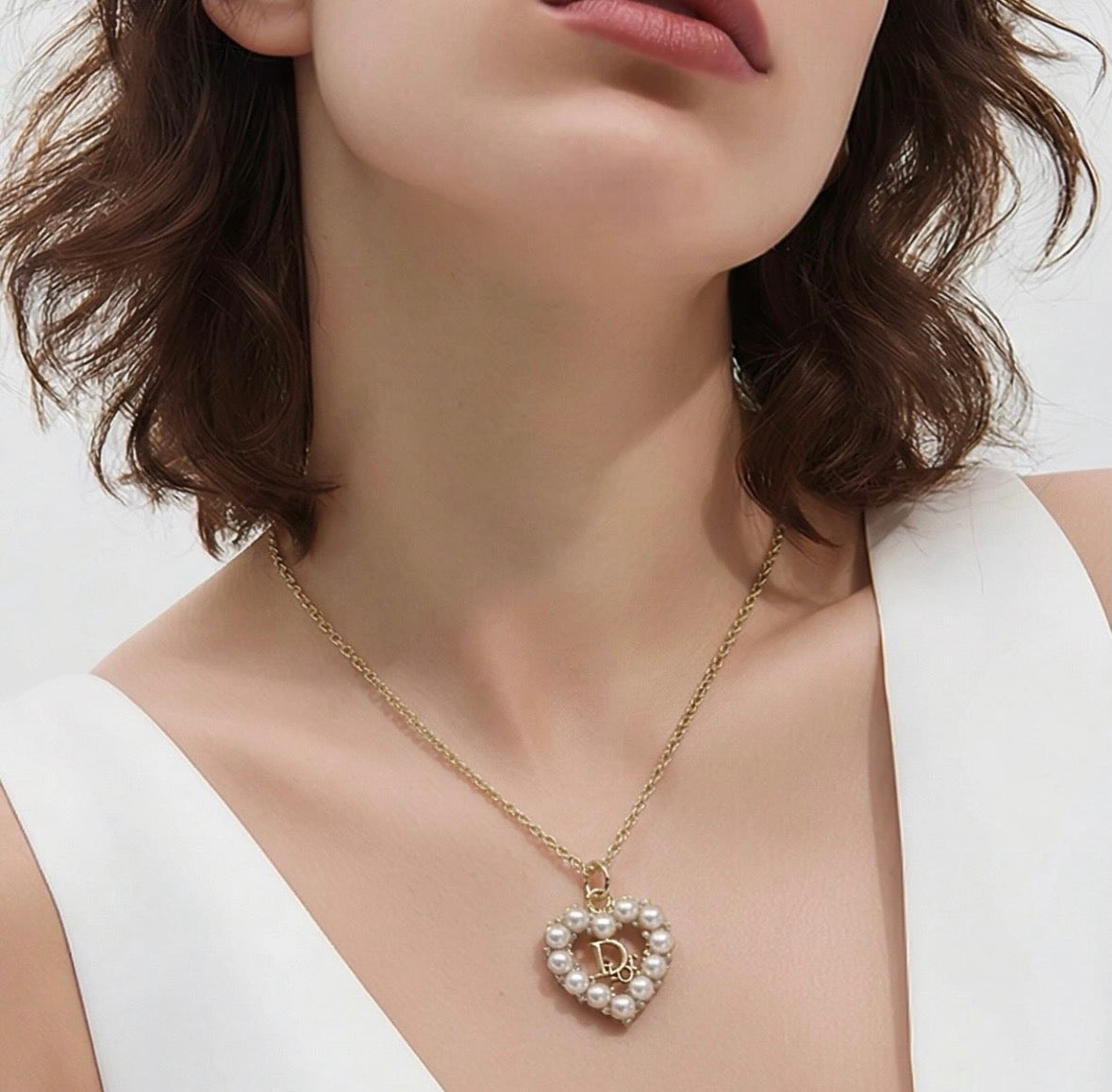 Upcycled Dior, Prada, & YSL Necklaces