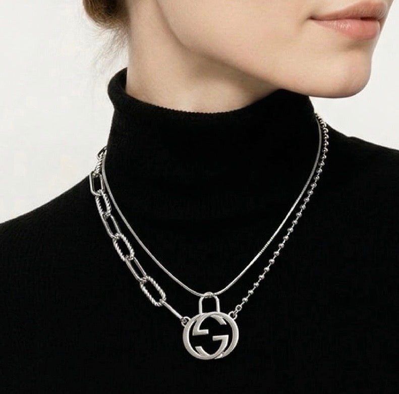 Upcycled GG Necklaces