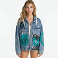 Coastal Carolina University Chanticleers Blue Denim Jean Jacket