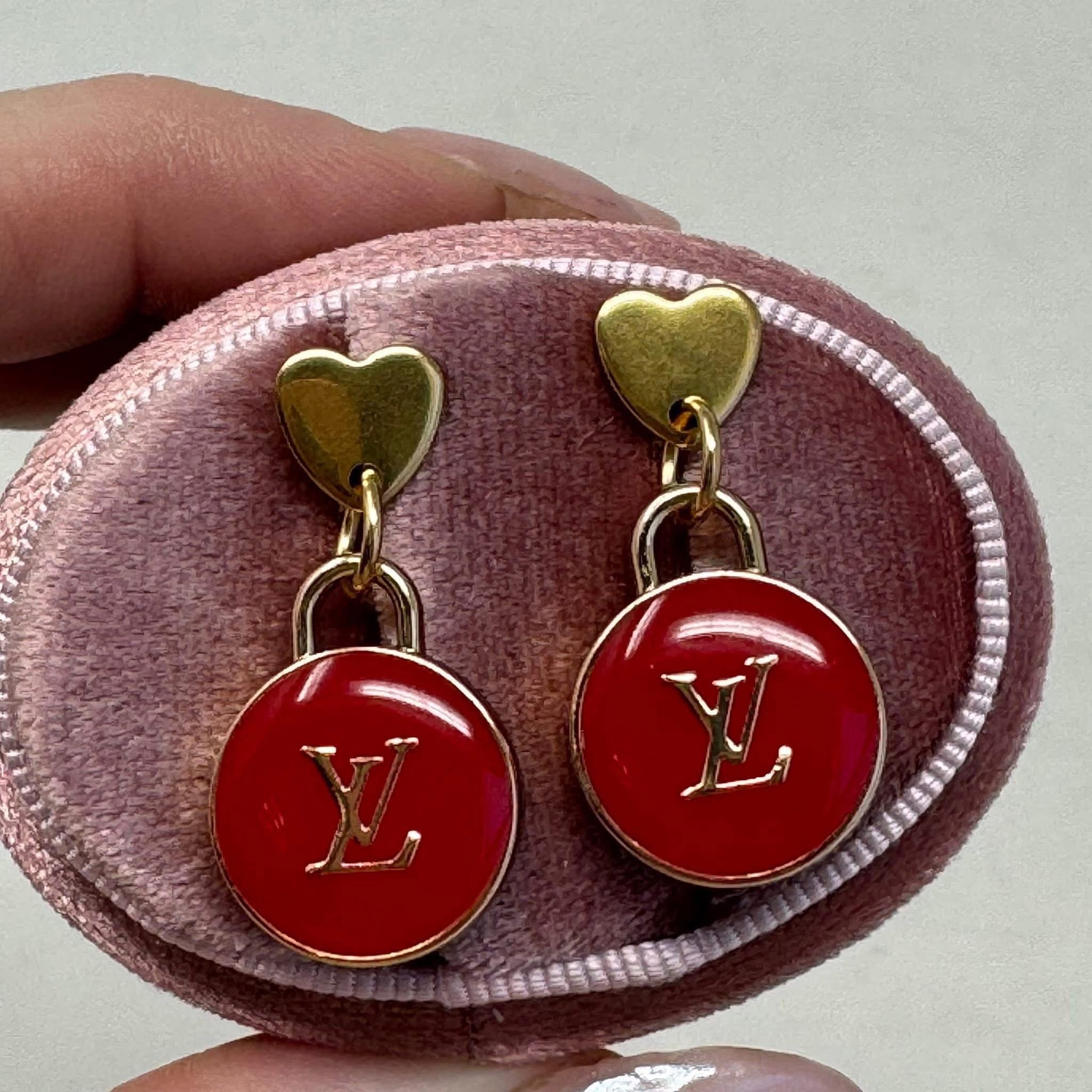 The Heart on Fire Earrings