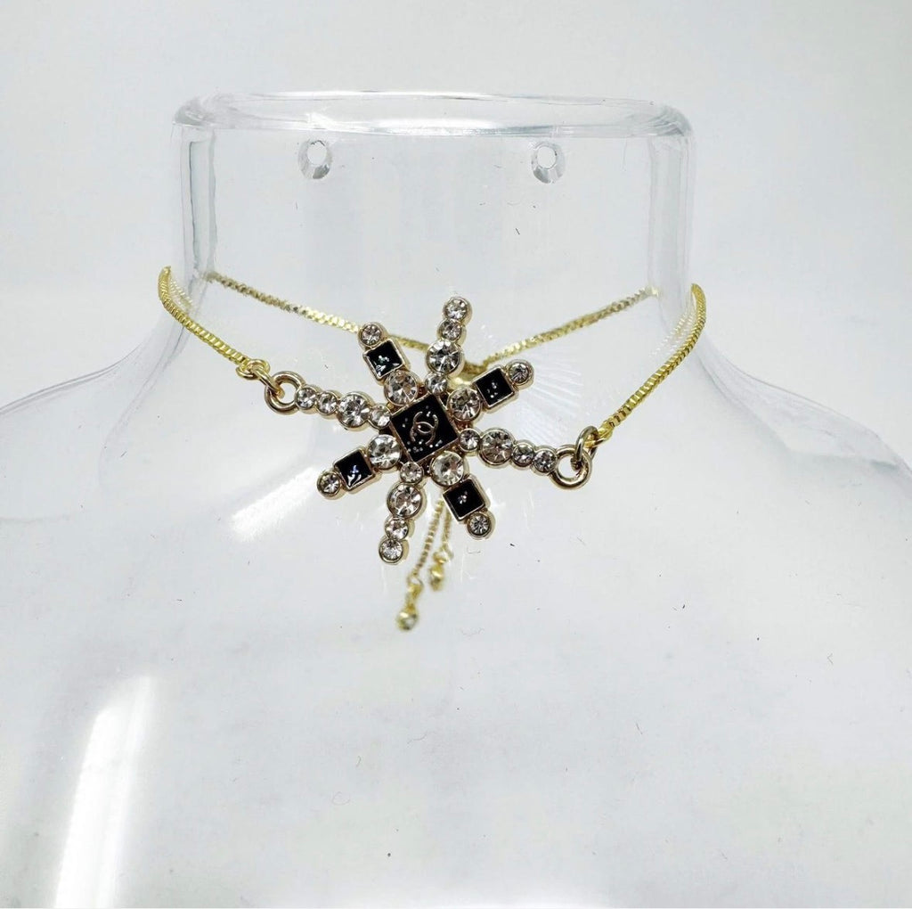 The Snow Day Rhinestone Bracelet