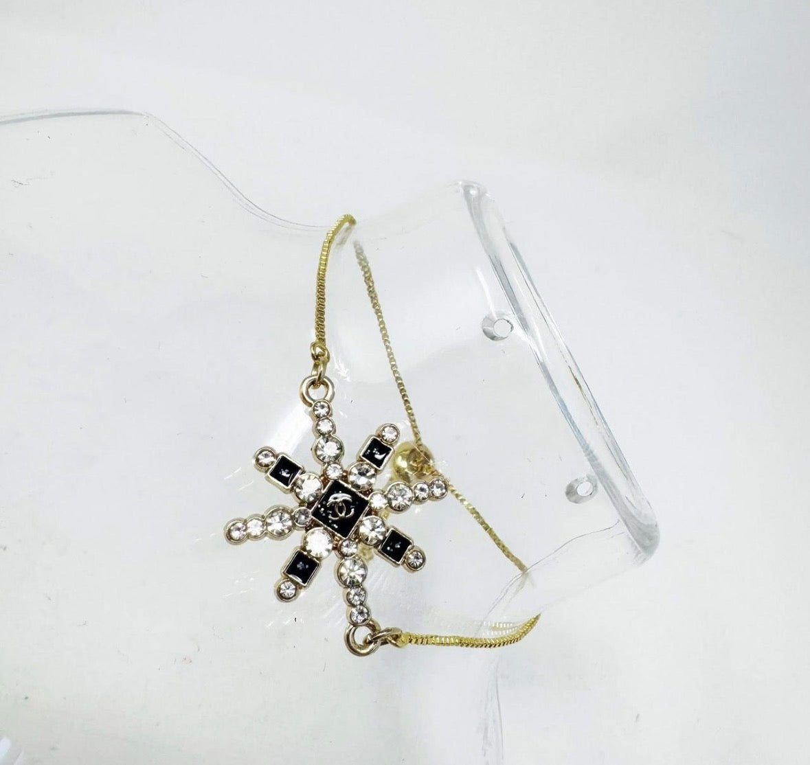 The Snow Day Rhinestone Bracelet