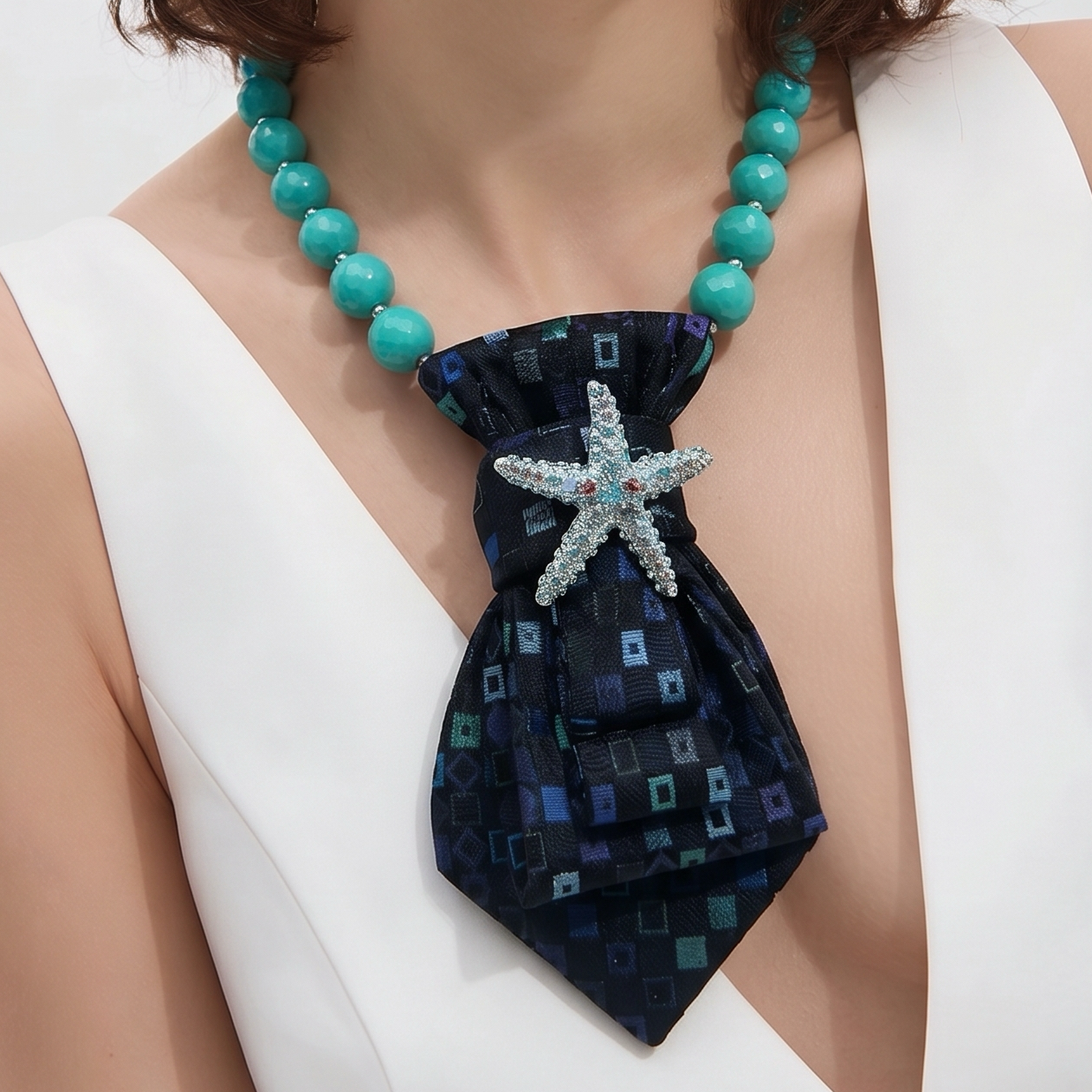 The Emerson Tie Necklace