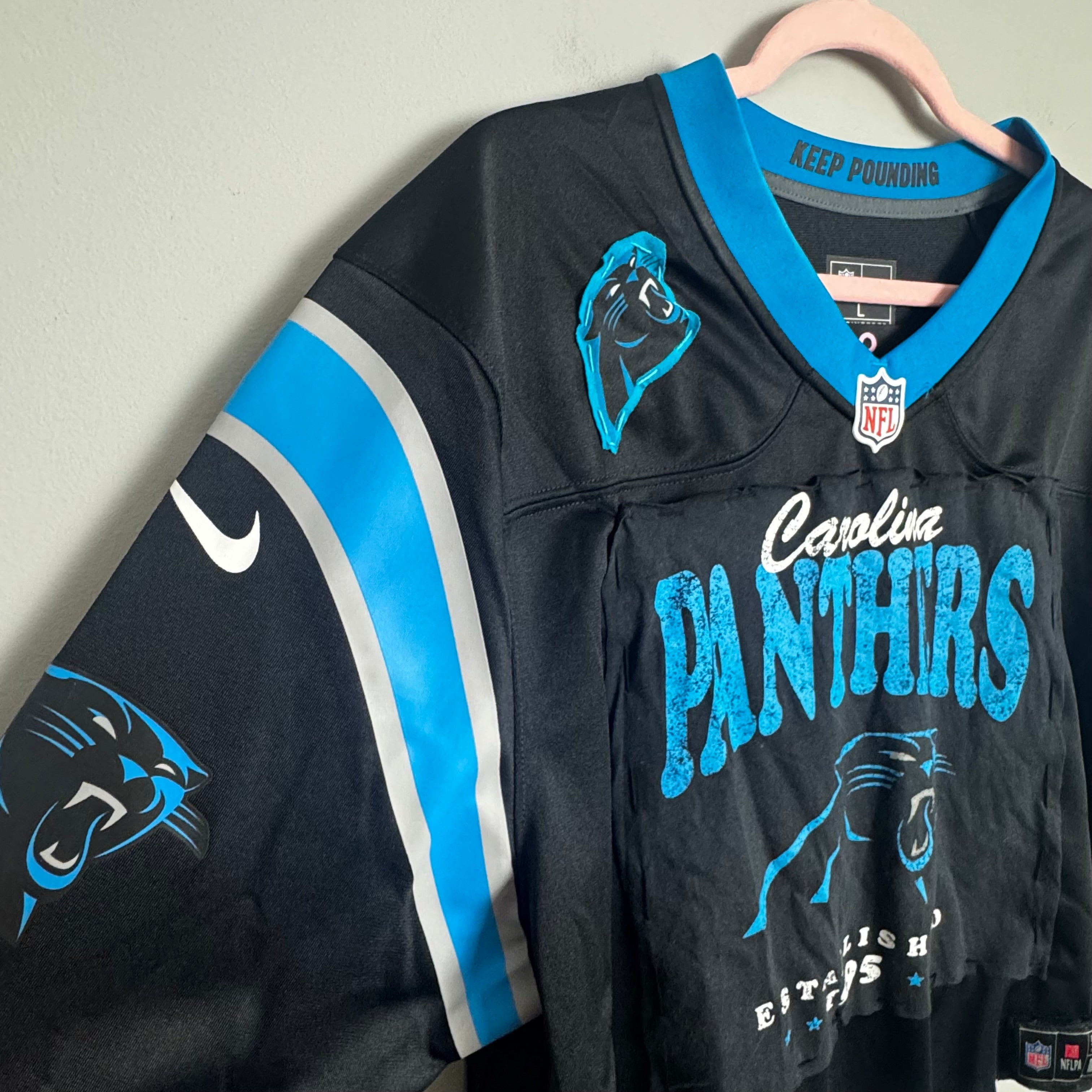 Carolina Panthers Black Jersey