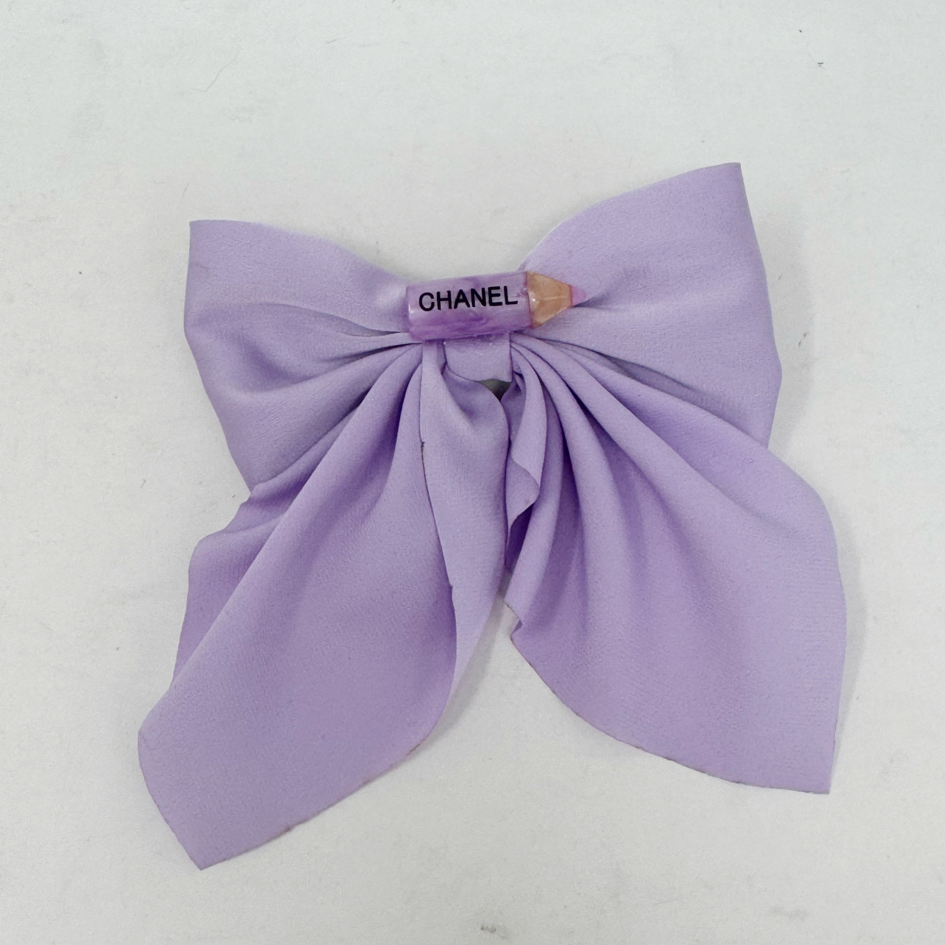 The Purple Pencil Hair Bow