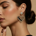 The Big Heart Earrings