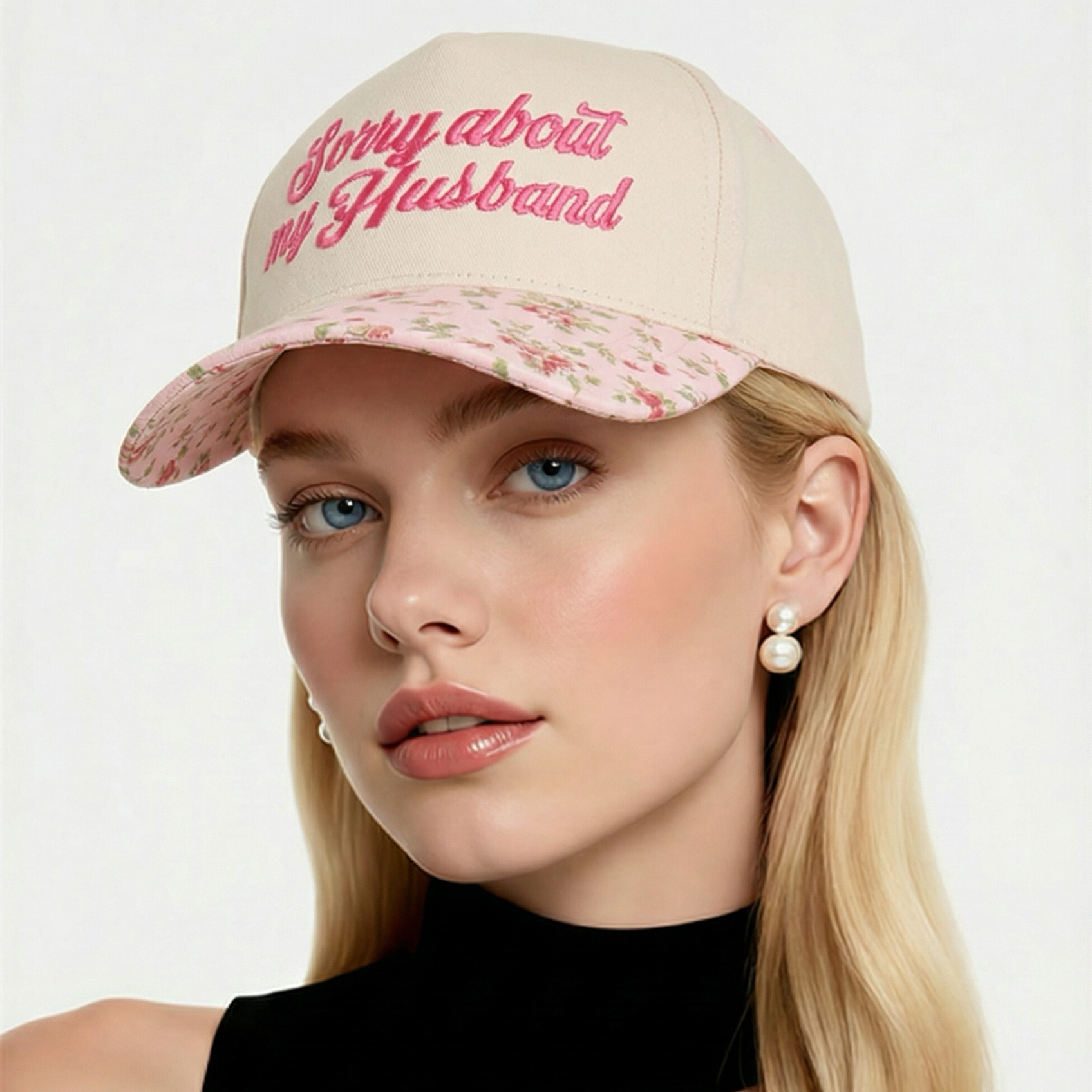 The Husband Floral Hat
