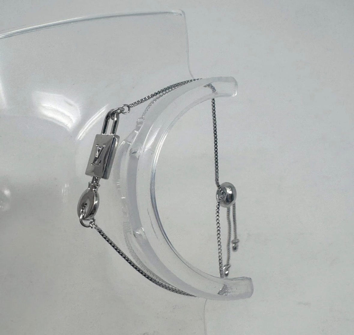 The Silver Lock & Key Bracelet