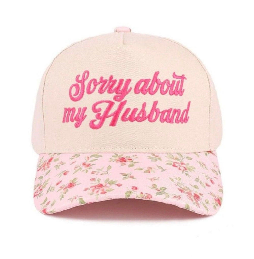 The Husband Floral Hat