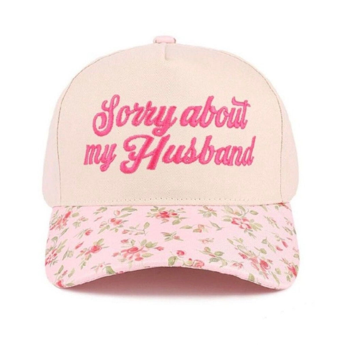 The Husband Floral Hat