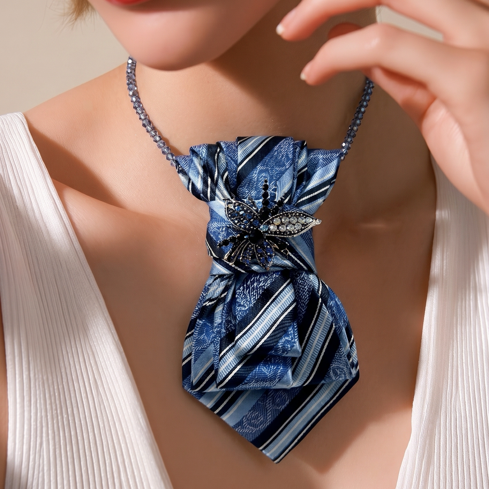 The Jax Tie Necklace