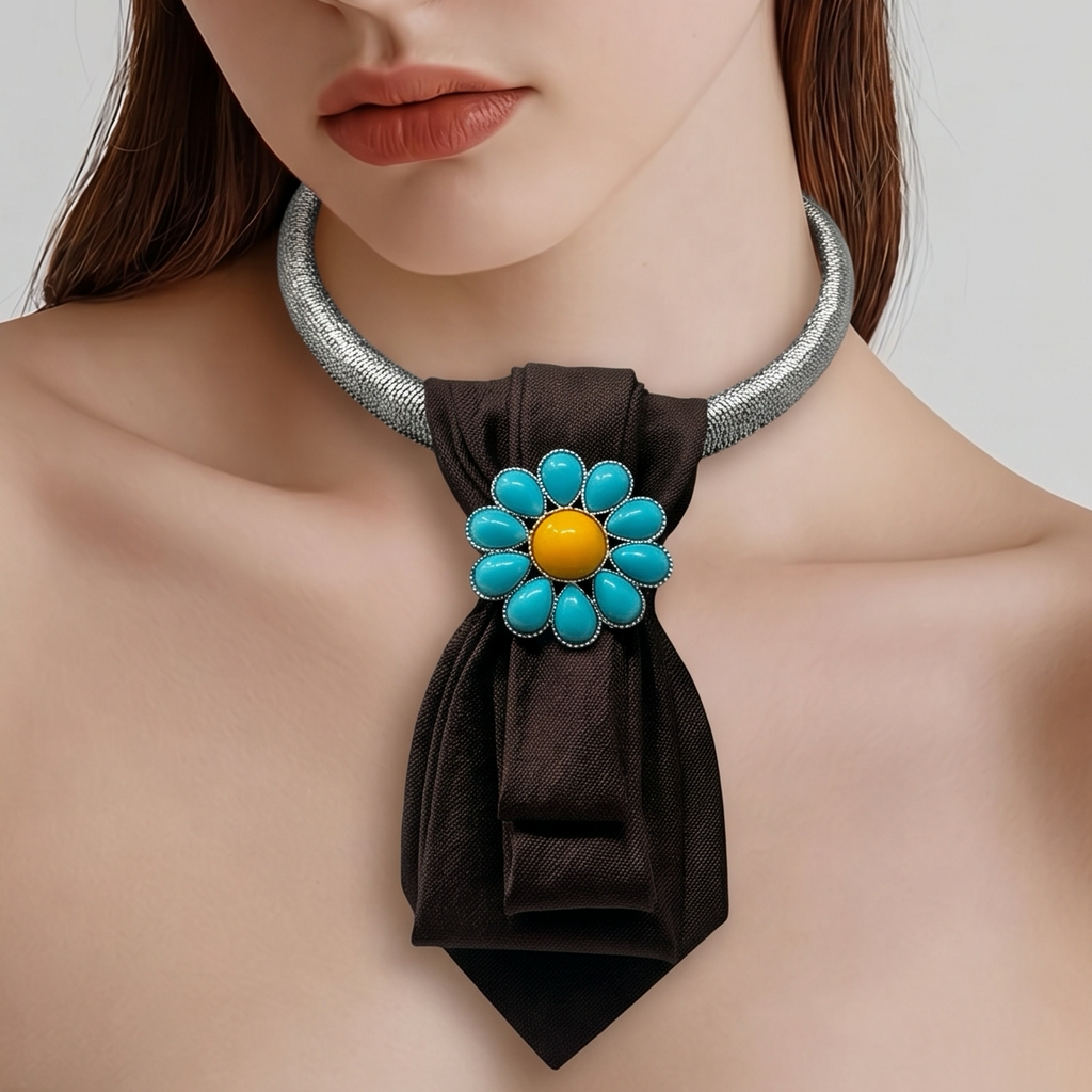 The Kian Tie Necklace