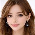 The Combination Black Earrings
