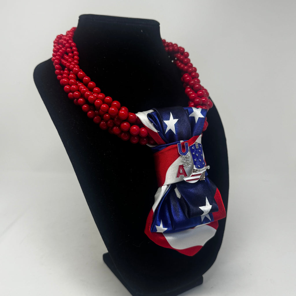 The Patriot Tie Necklace
