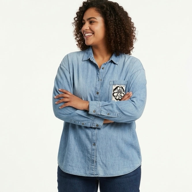 The Amber Denim Shirt