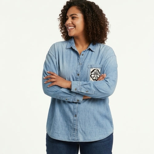 The Amber Denim Shirt