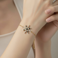 The Snow Day Rhinestone Bracelet