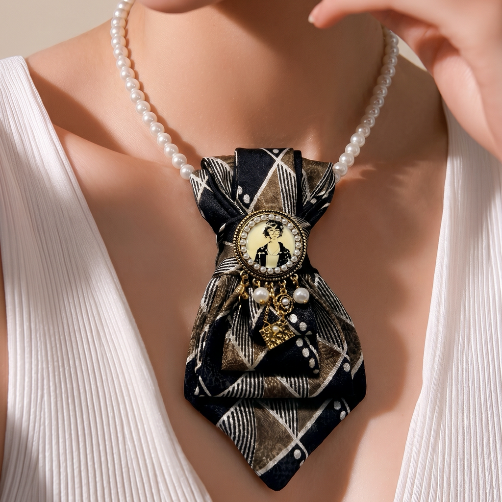 The Trina Tie Necklace