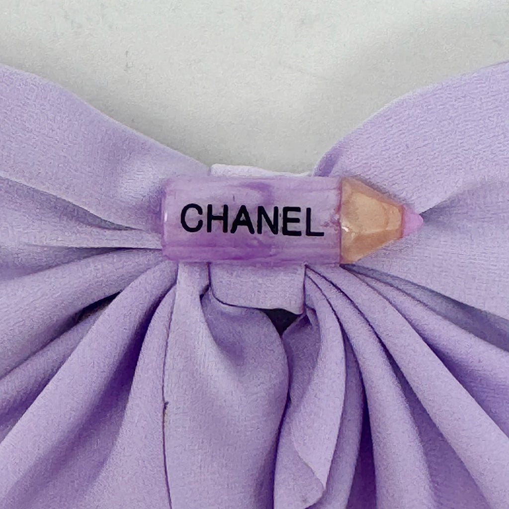The Purple Pencil Hair Bow