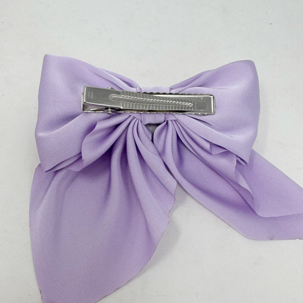 The Purple Pencil Hair Bow