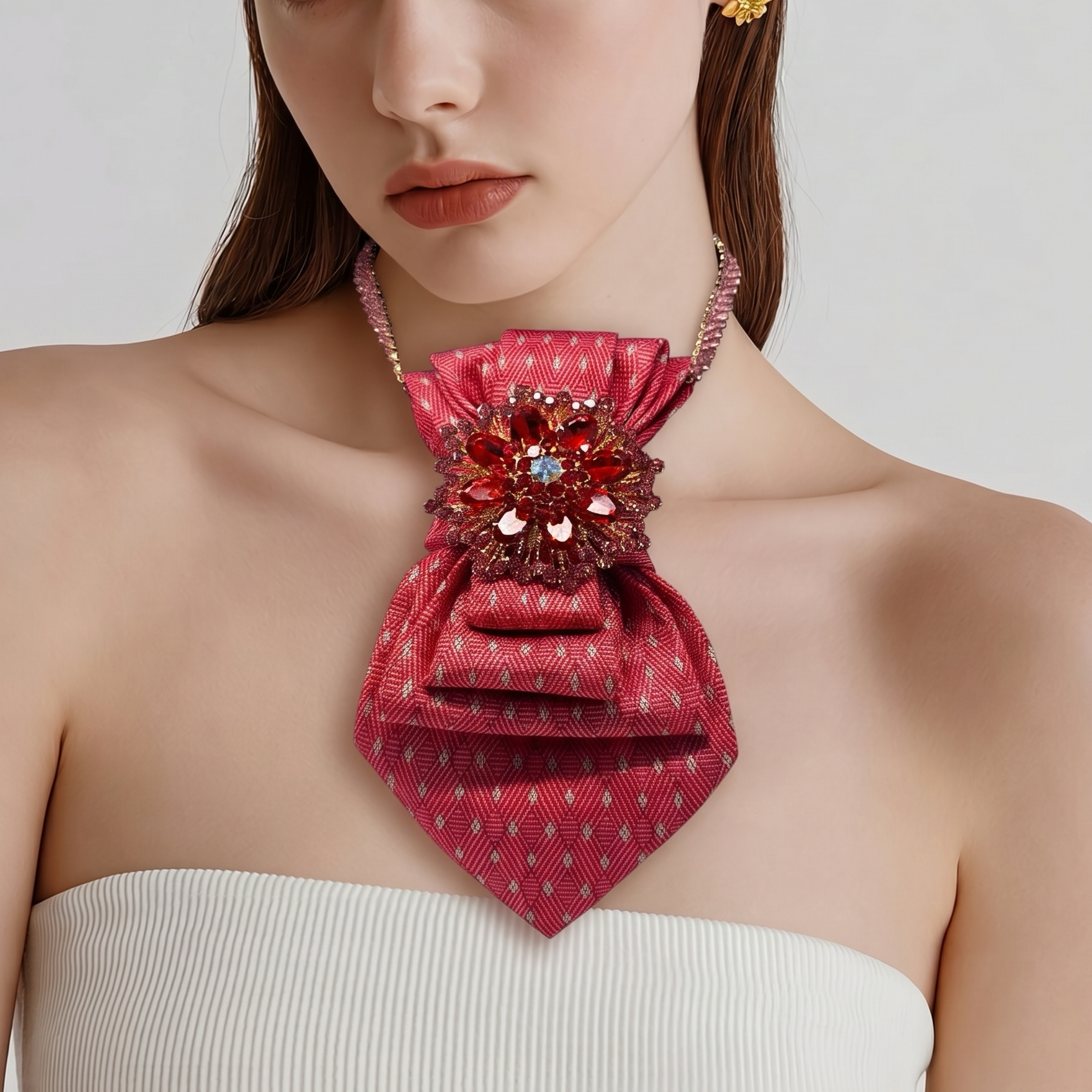 The Razz Tie Necklace