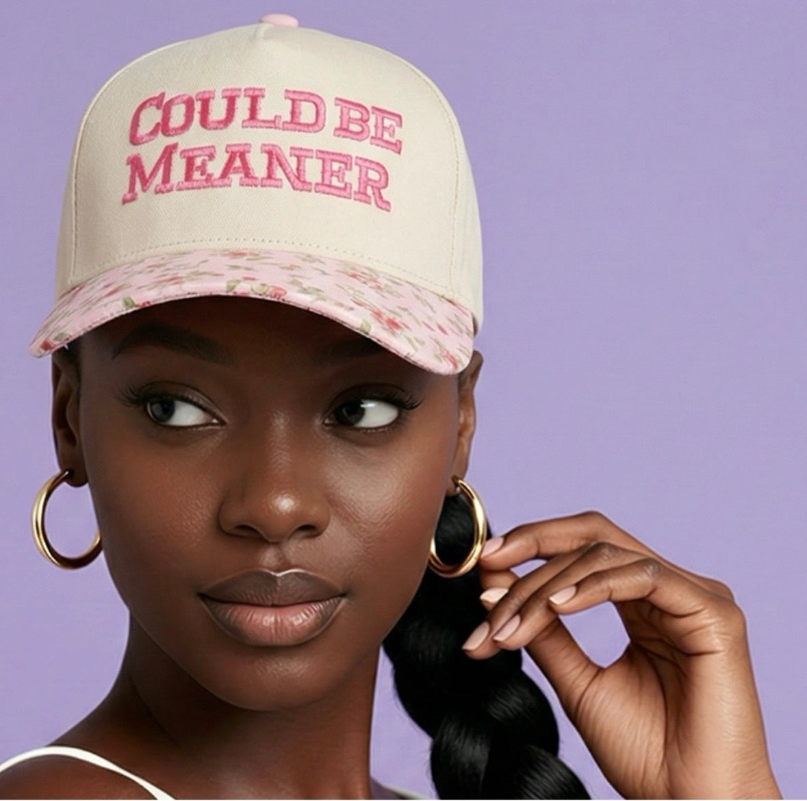 The Meaner Floral Hat