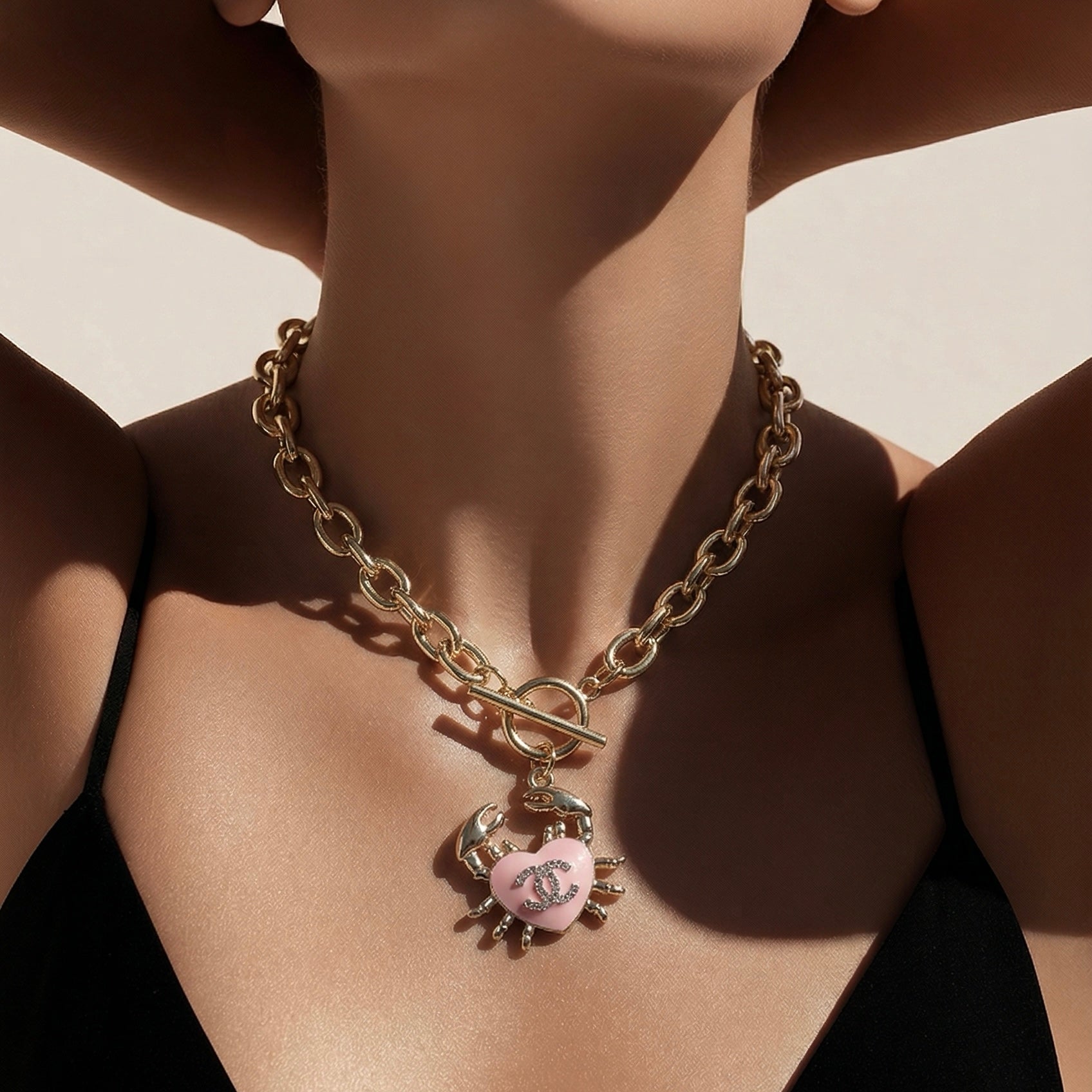 The Feeling Crabby Necklace