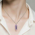 The Purple Pencil Necklace
