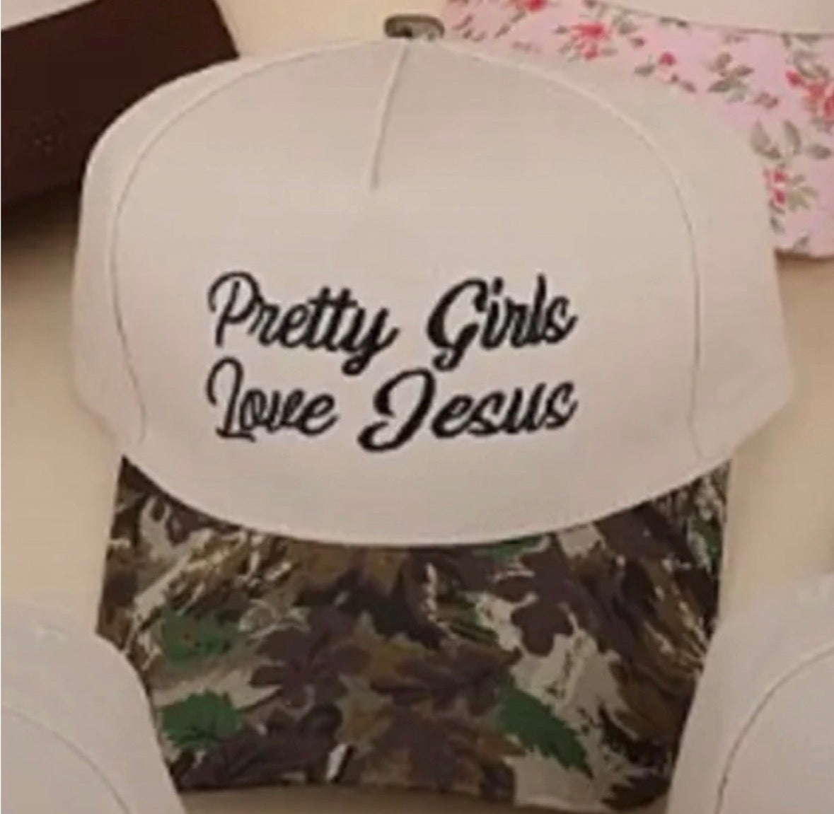 The Pretty Girls Camo Hat