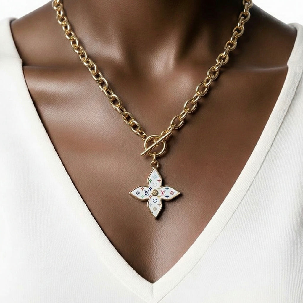 The White Murakami Necklace