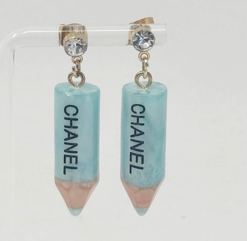 The Blue Pencil Earrings