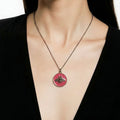 The Red Bee Necklace