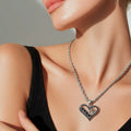 The Black Heart Necklace