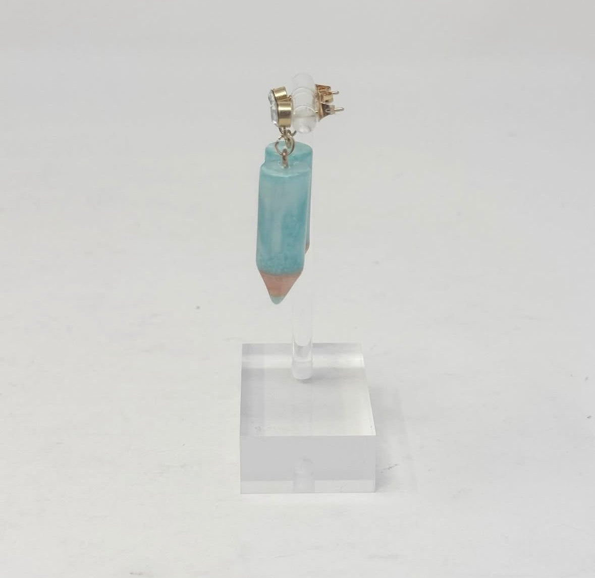 The Blue Pencil Earrings