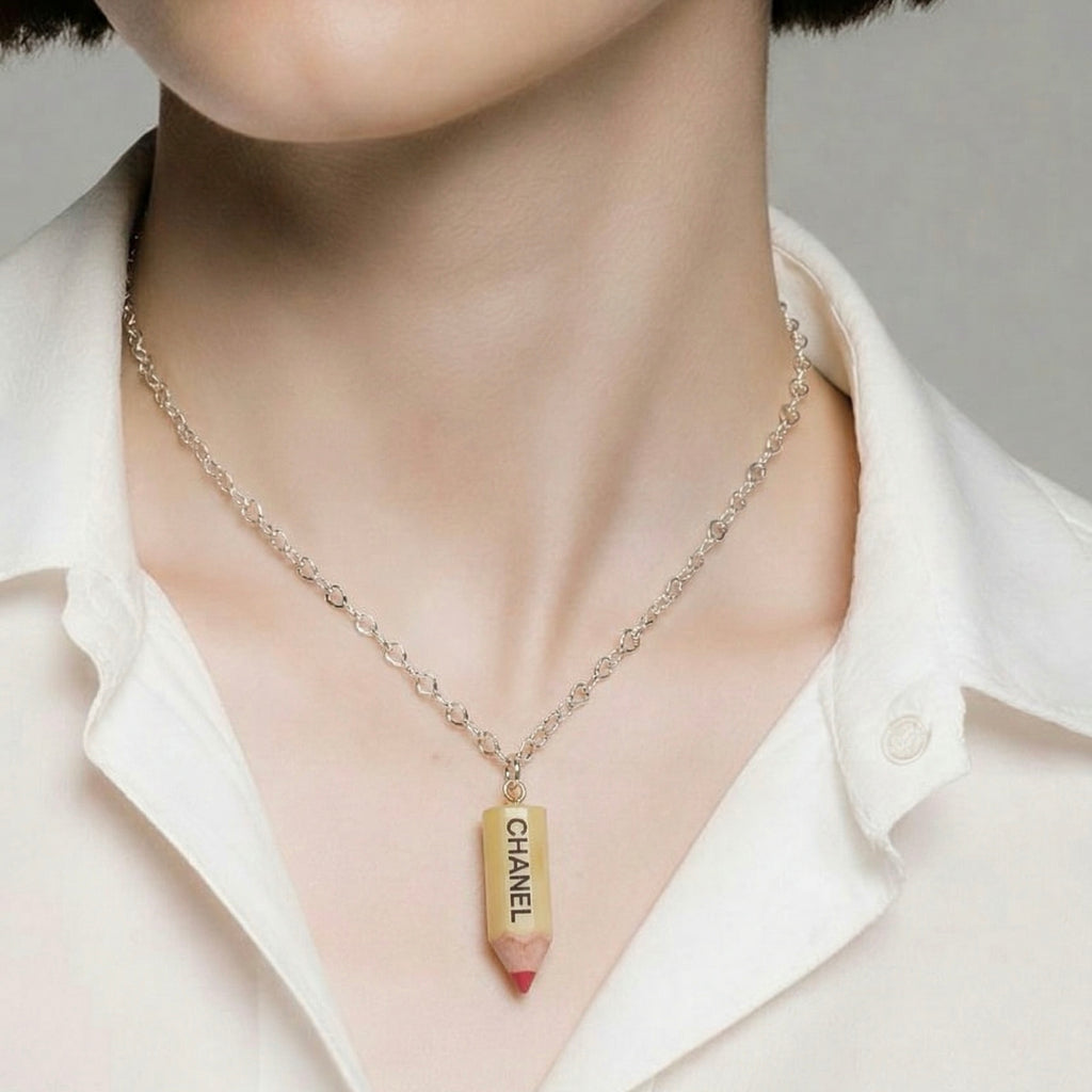 The Yellow Pencil Necklace