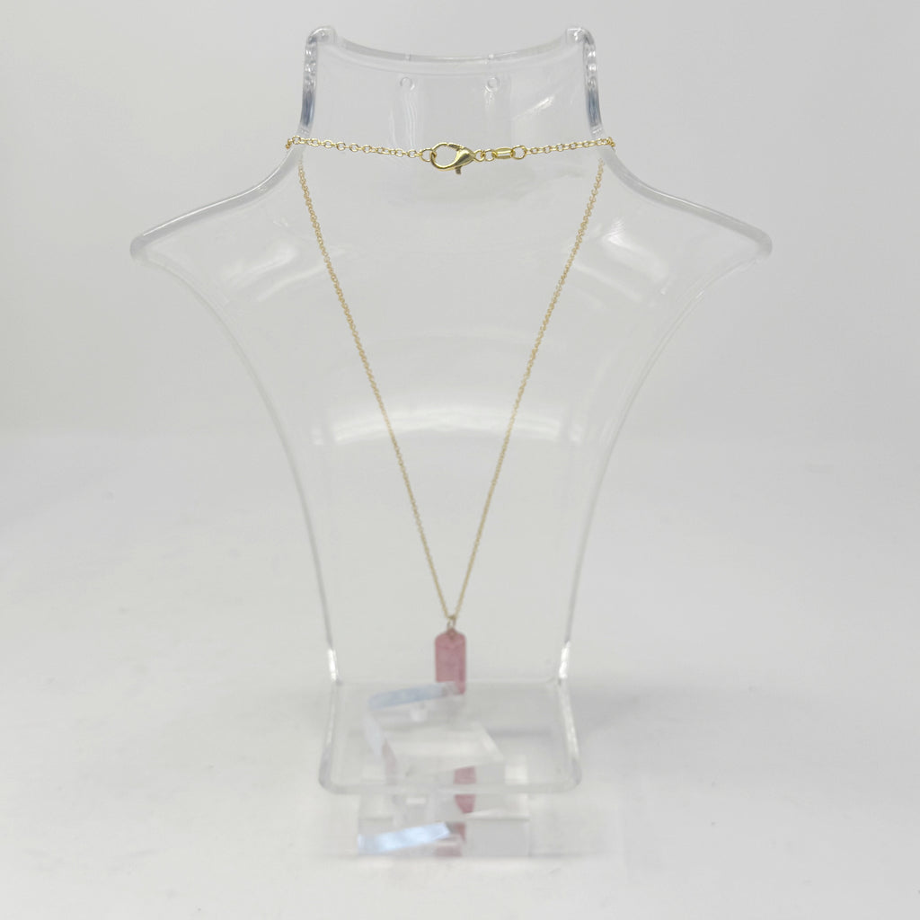 The Pink Pencil Necklace