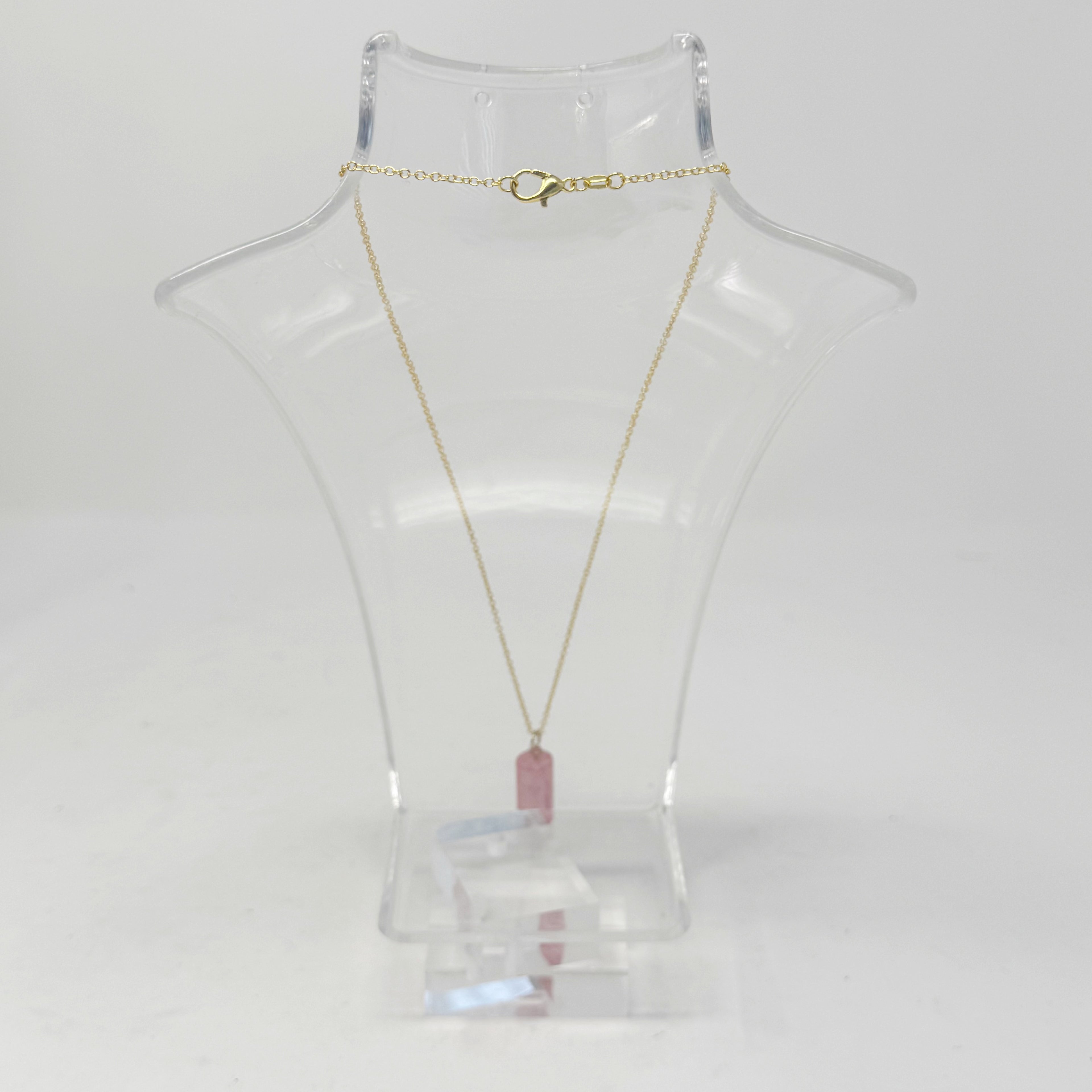 The Pink Pencil Necklace