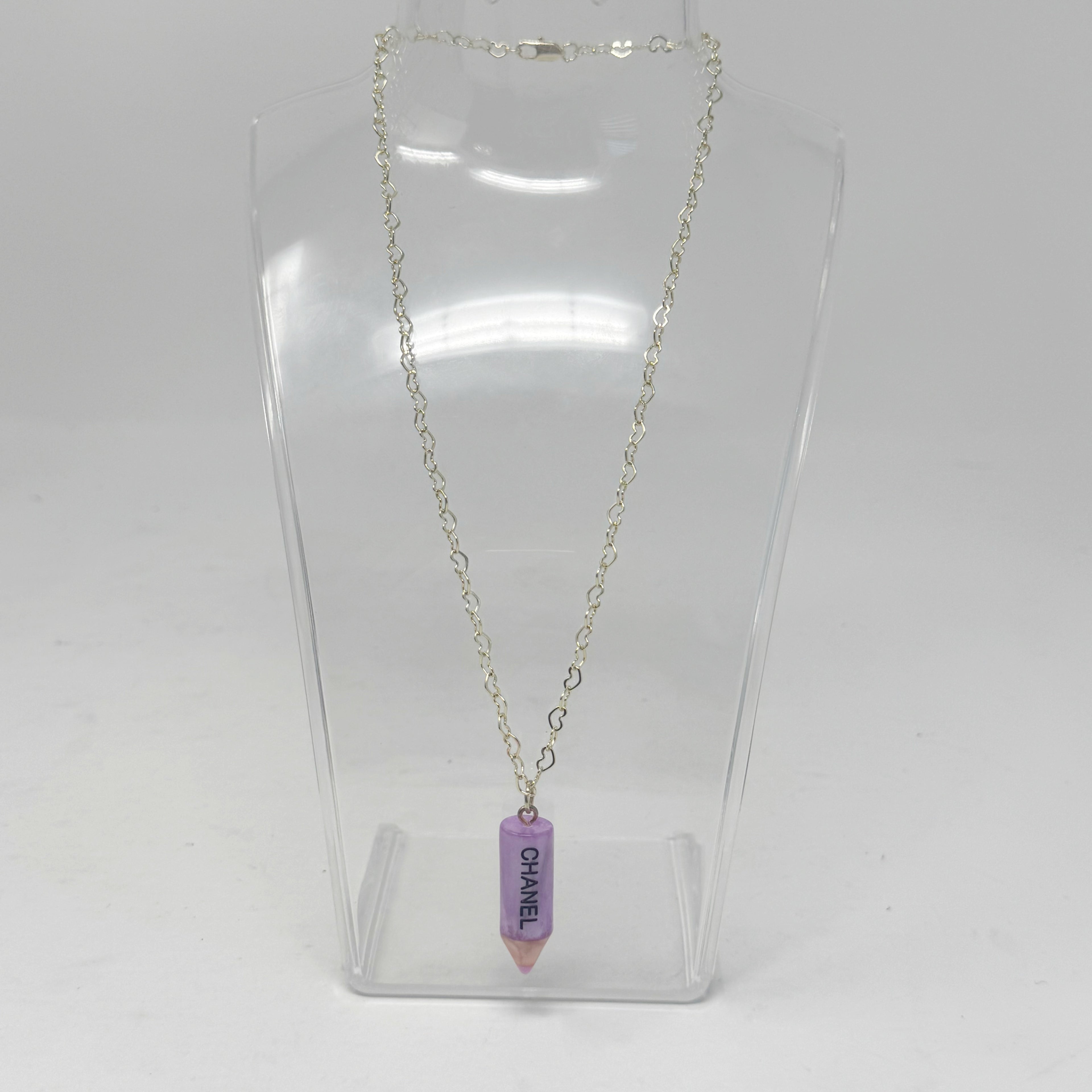The Purple Pencil Necklace