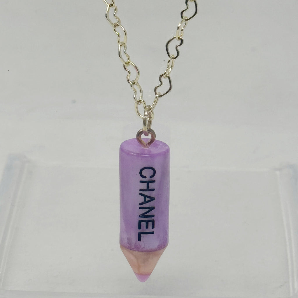 The Purple Pencil Necklace