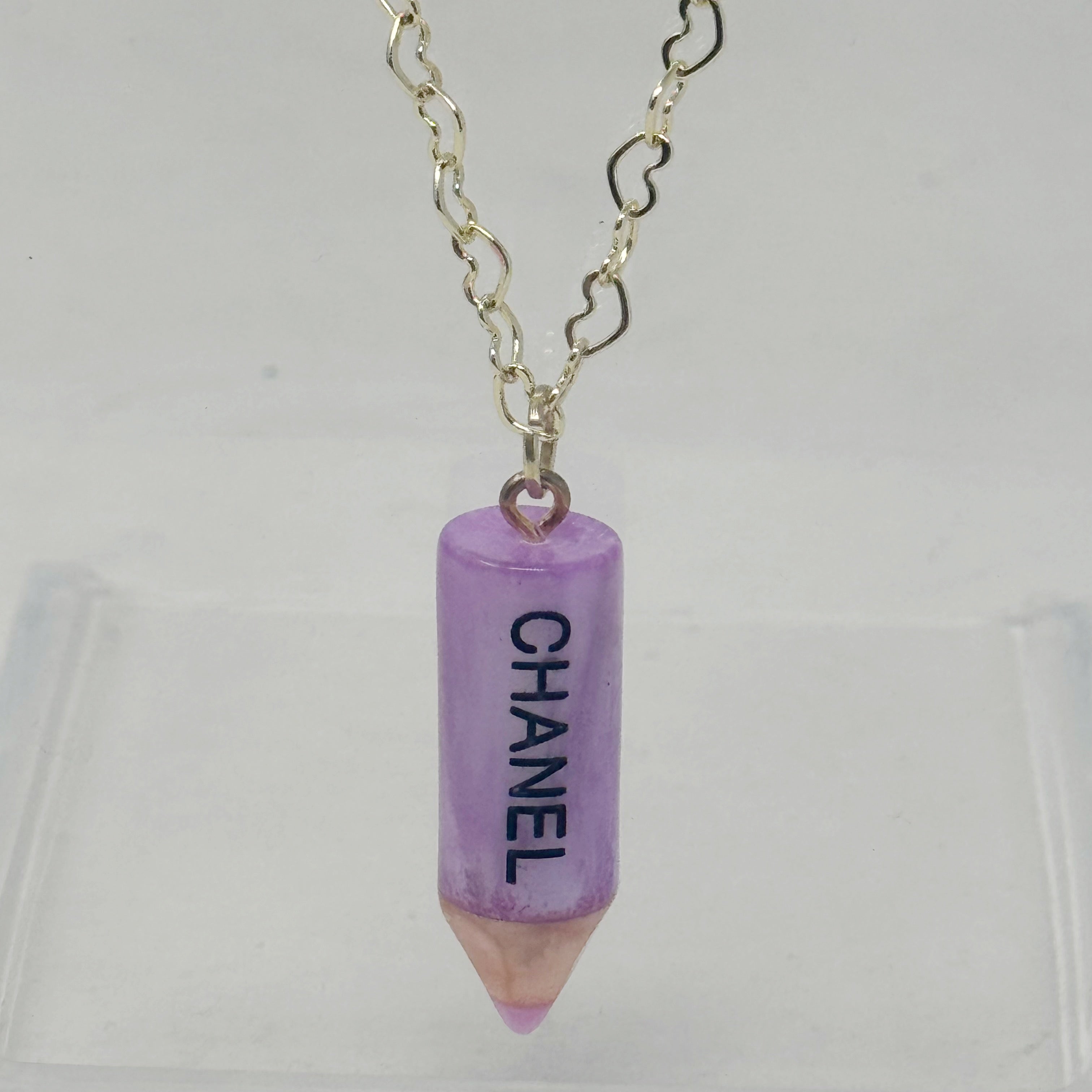 The Purple Pencil Necklace