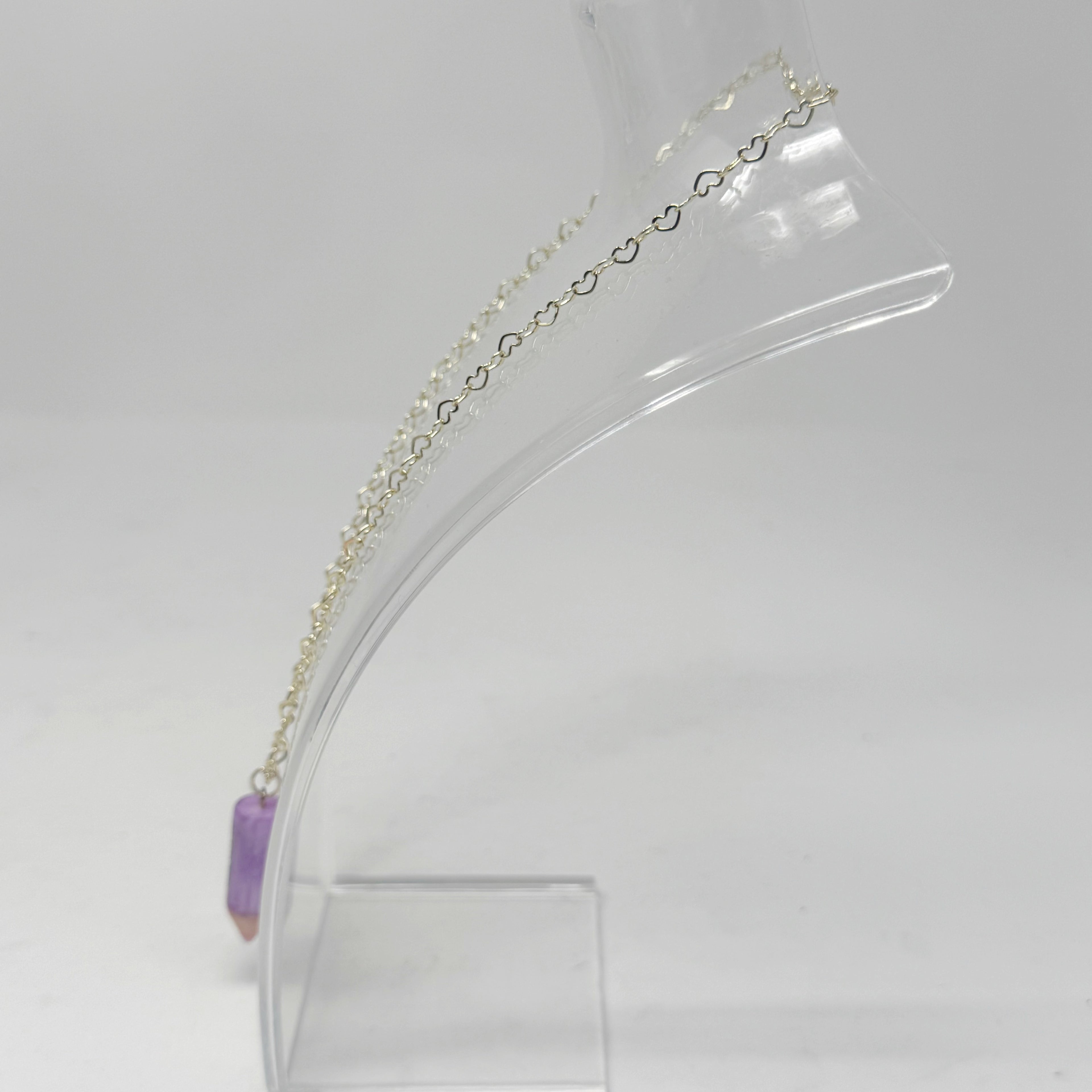The Purple Pencil Necklace