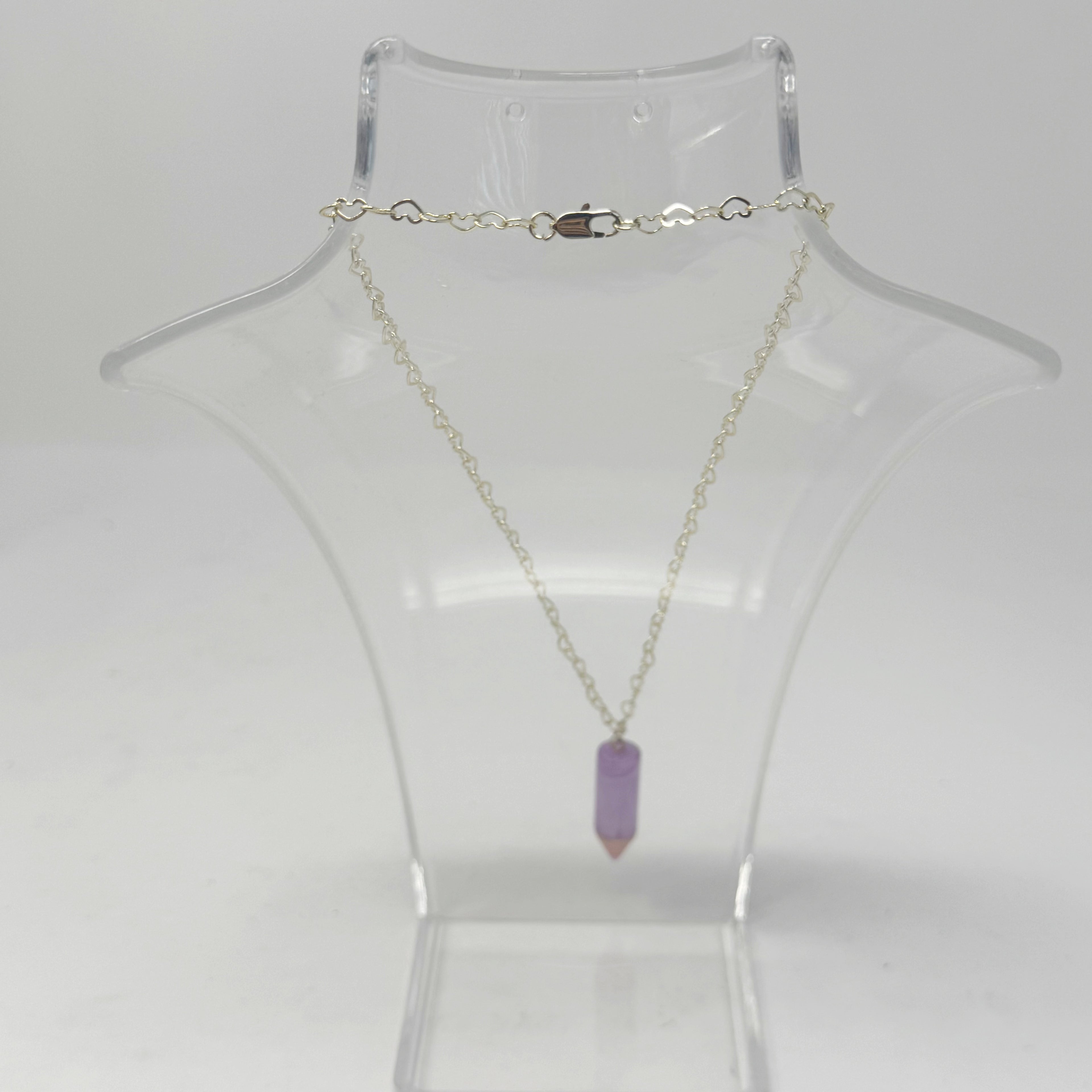 The Purple Pencil Necklace