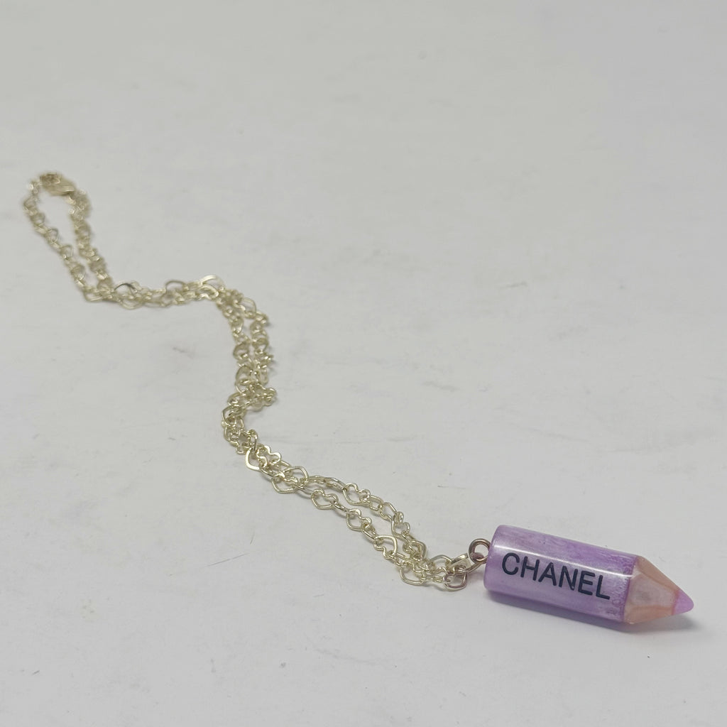 The Purple Pencil Necklace