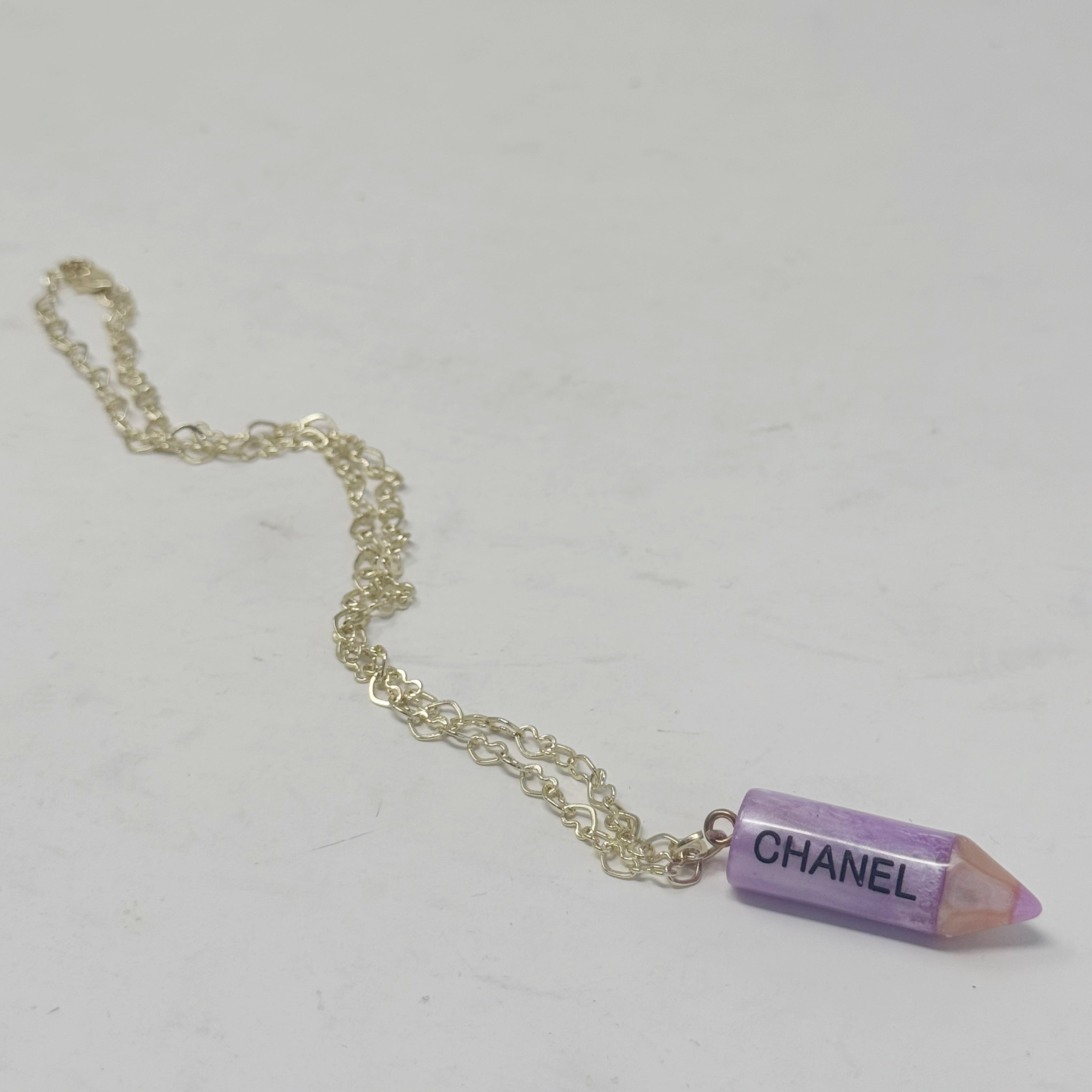 The Purple Pencil Necklace