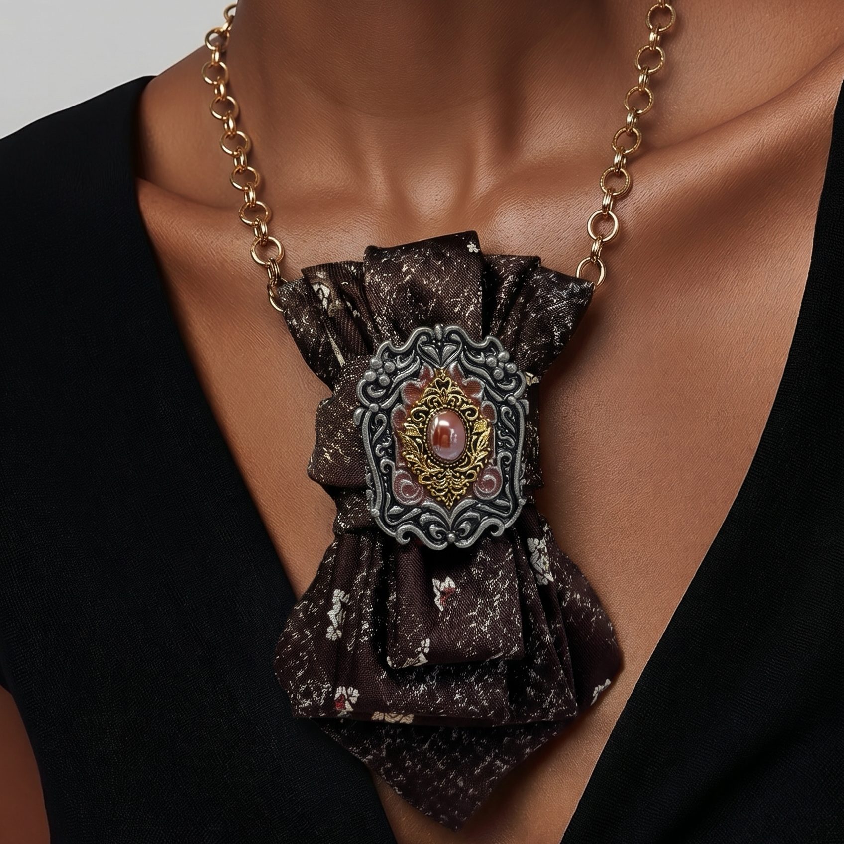 The Quincy Tie Necklace
