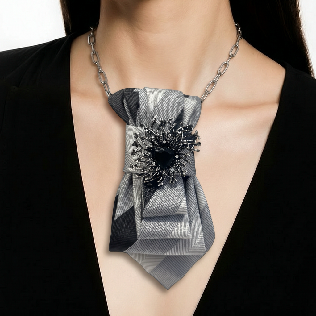 The Neilson Tie Necklace