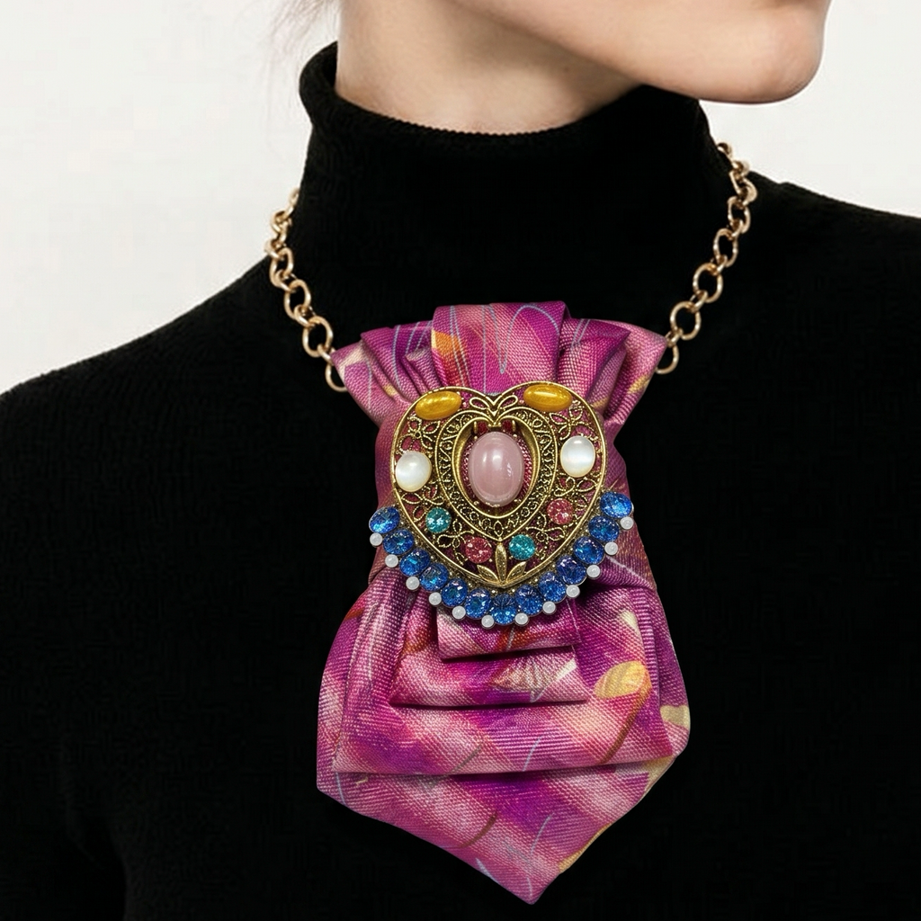 The Harlee Tie Necklace