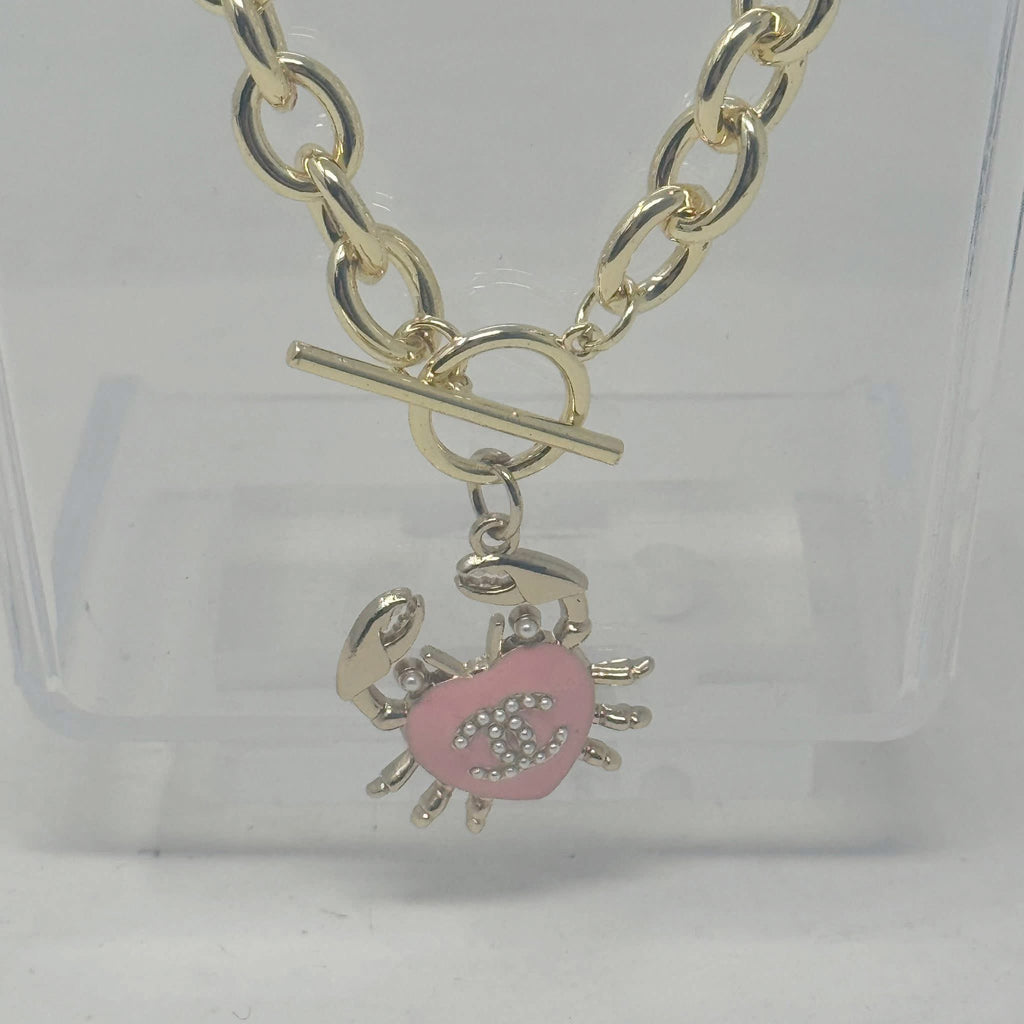 The Feeling Crabby Necklace