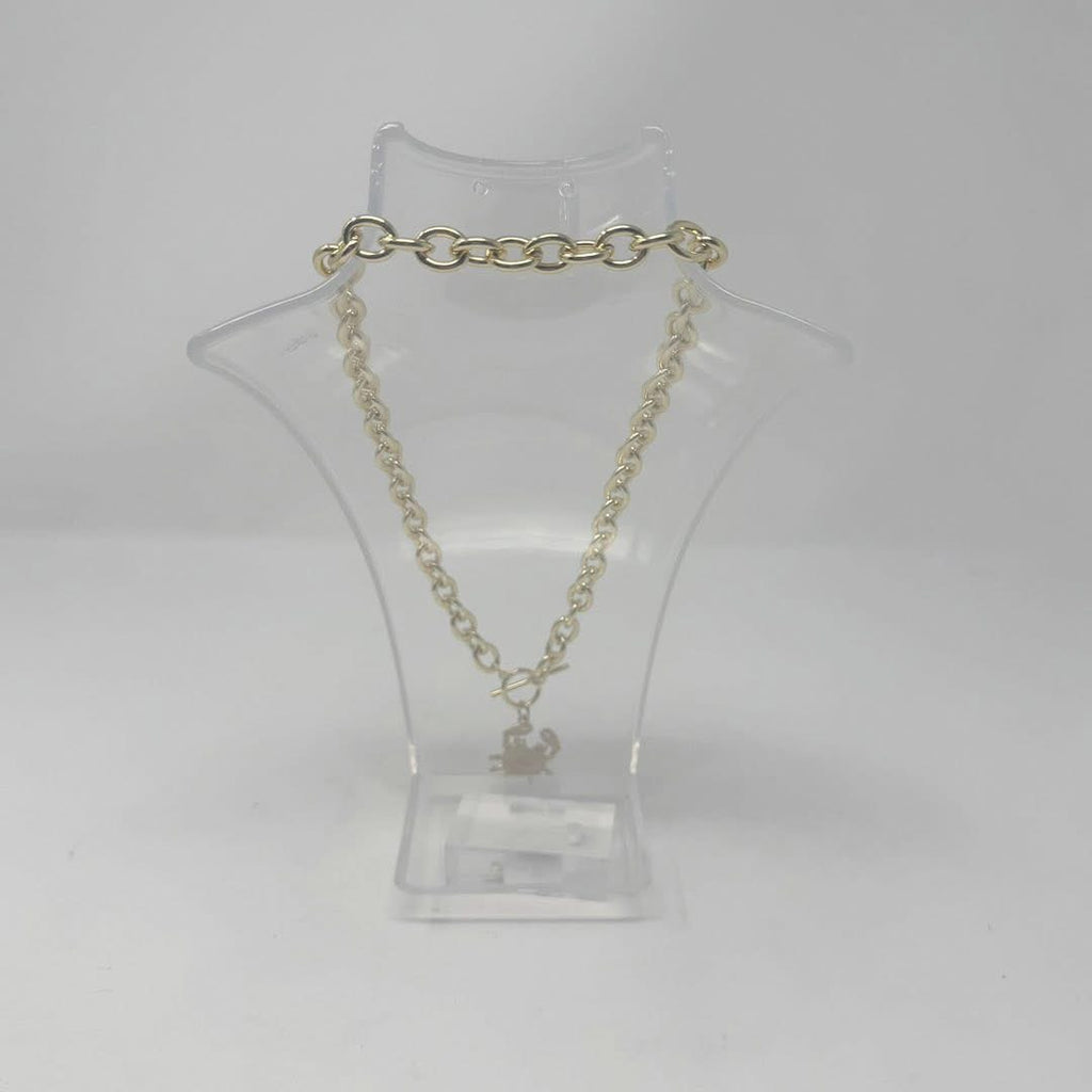 The Feeling Crabby Necklace